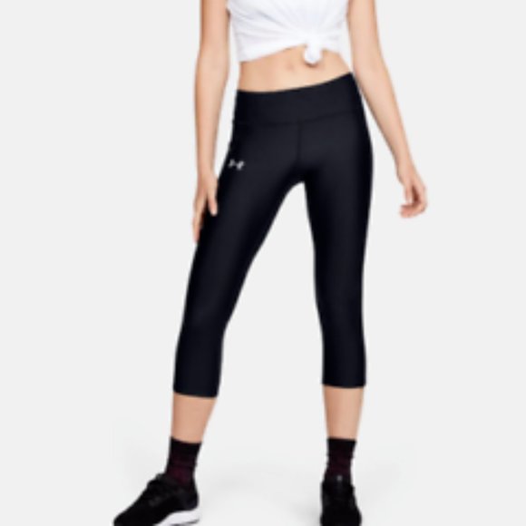 NWT Under Armour Women's Mileage Capri Compression Leggings - Picture 5 of 7